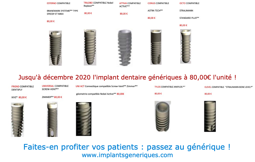 Contenu du catalogue